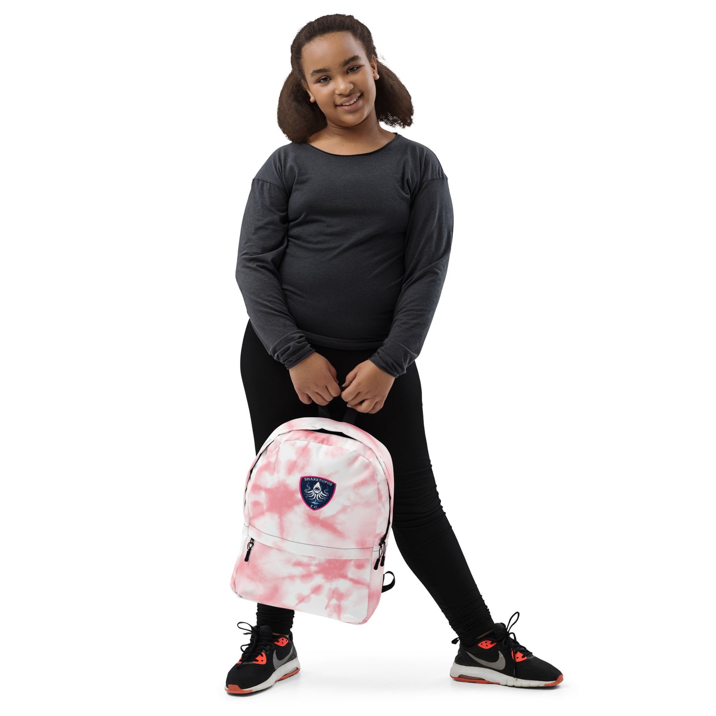 Sharktopus Tie-dye Backpack (Pink)
