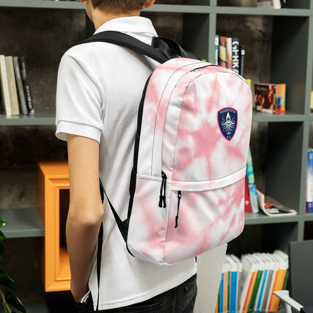 Sharktopus Tie-dye Backpack (Pink)
