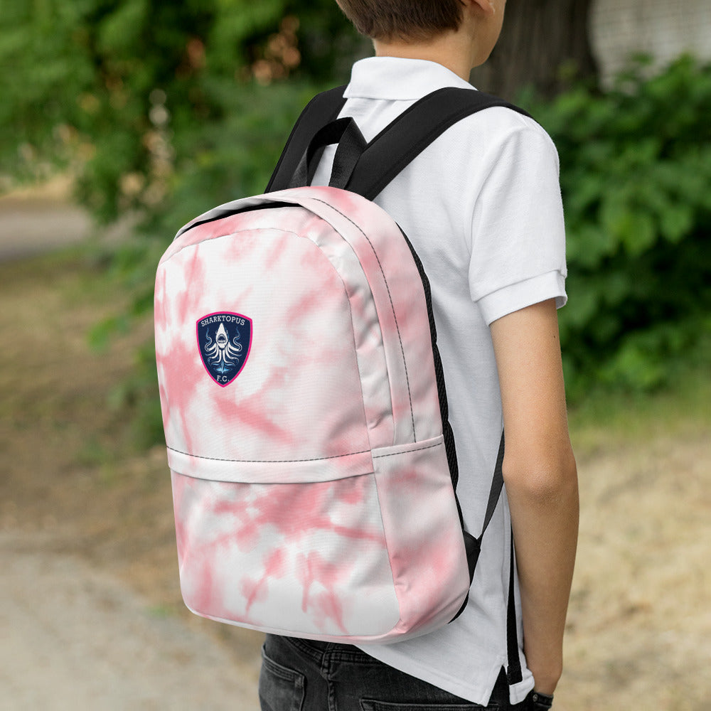 Sharktopus Tie-dye Backpack (Pink)