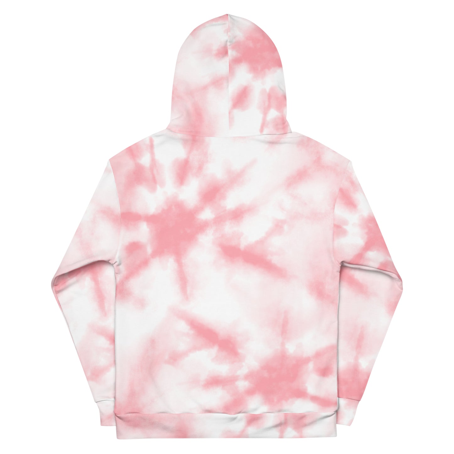 Sharktopus Unisex Tie-dye Pink Hoodie