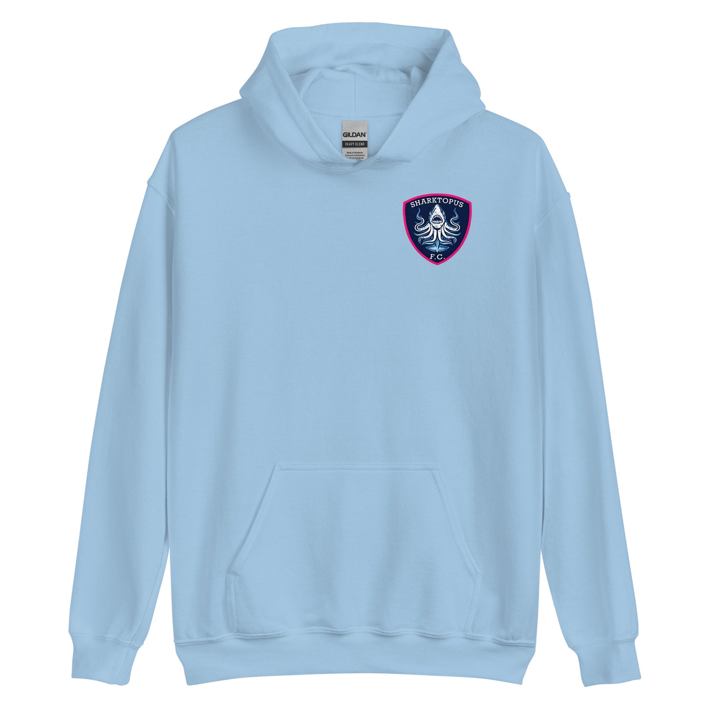 Sharktopus Unisex Hoodie (Options: Pink, Black, Blue)