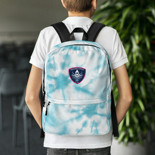 Sharktopus Tie-dye Backpack (Blue)