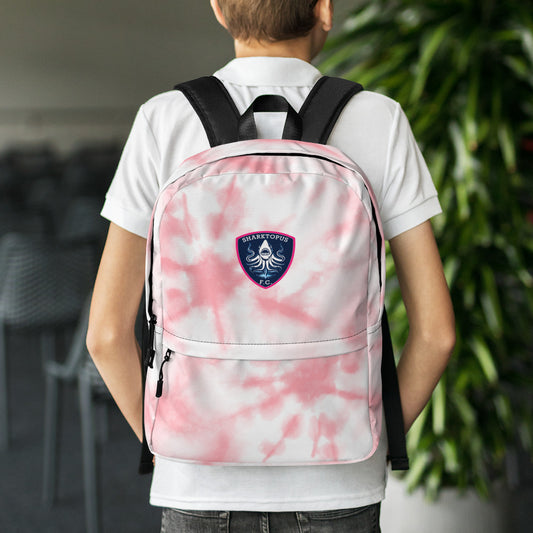Sharktopus Tie-dye Backpack (Pink)
