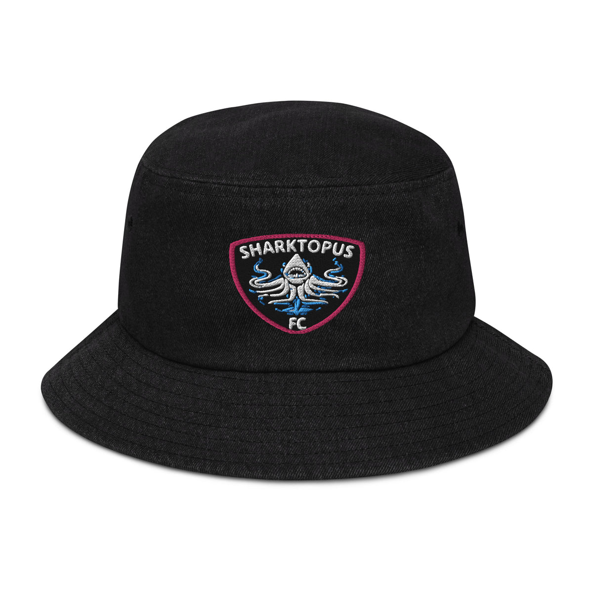 Sharktopus Denim bucket hat – Sharktopus FC Store