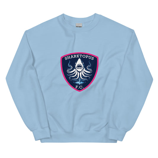 Sharktopus Unisex Sweatshirt (Options: Blue, Pink)